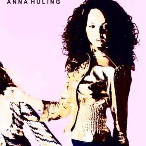 Anna Huling "Metallic" Finished Leather Jacket